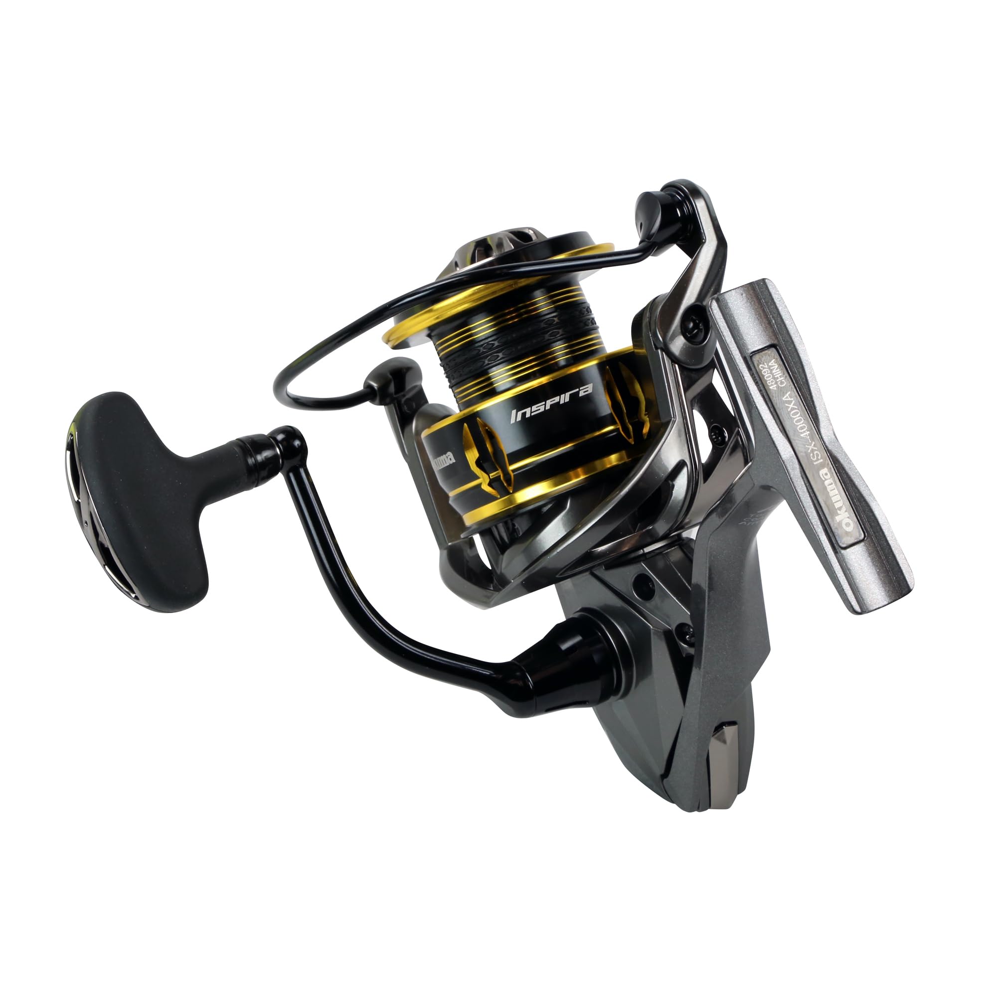 Okuma Inspira ISX 8BB+1RB bearings deliver ultra-smooth operation.