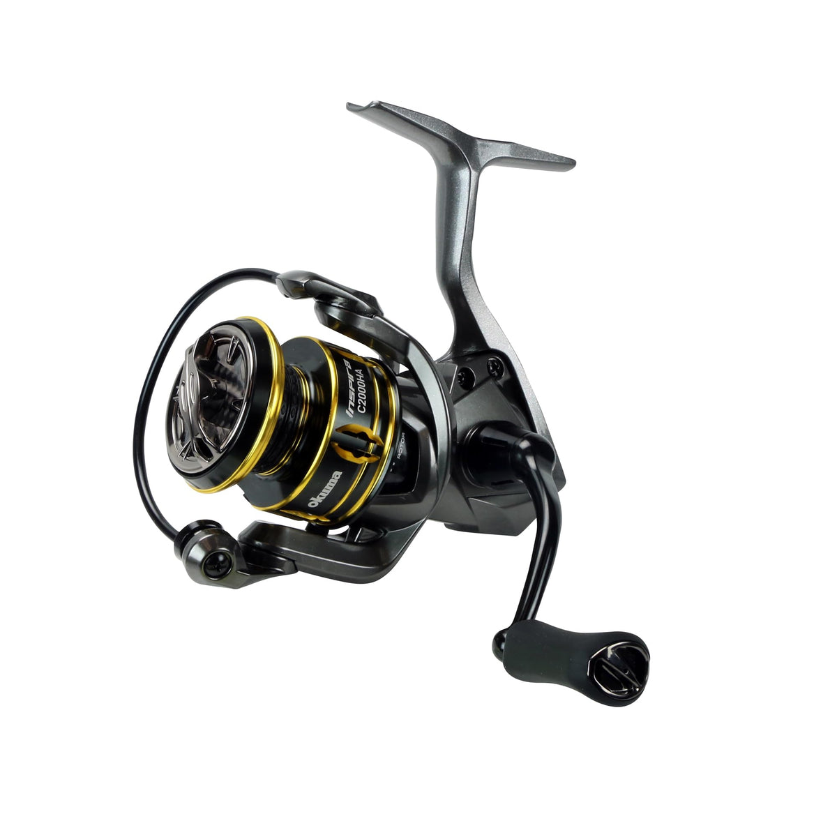 Okuma Inspira ISX front view shows rigid, lightweight design for smooth casts