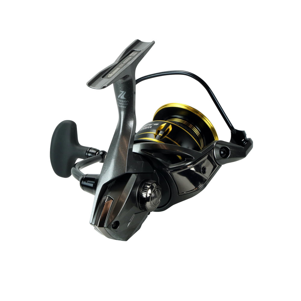 Okuma Inspira ISX reel body showing lightweight rigid aluminum frame.