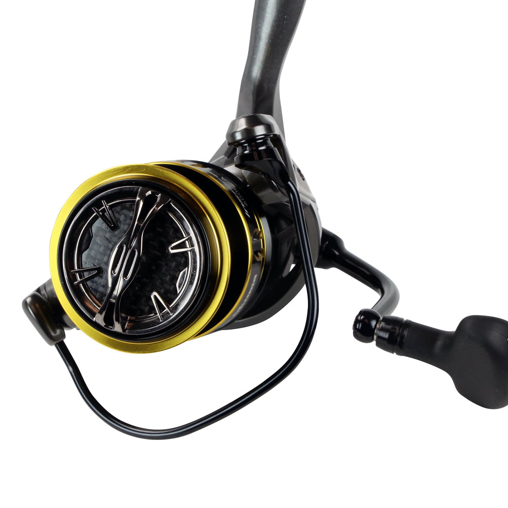 Okuma Inspira ISX spool area designed for precise line lay.