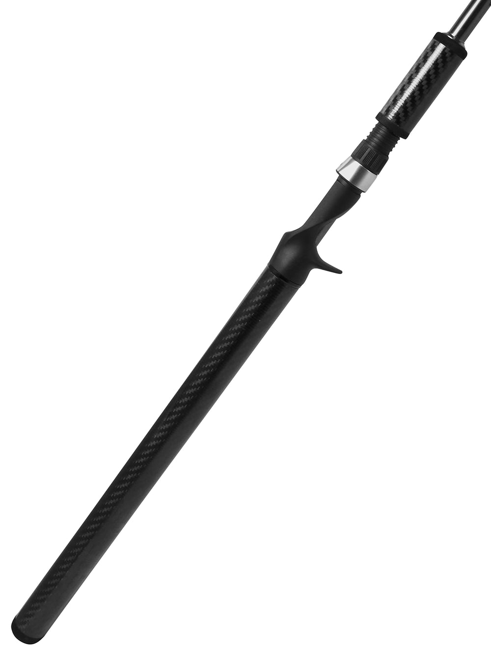 Okuma KBJ-C-661ML Kokanee Black Rod handle detail for comfortable grip