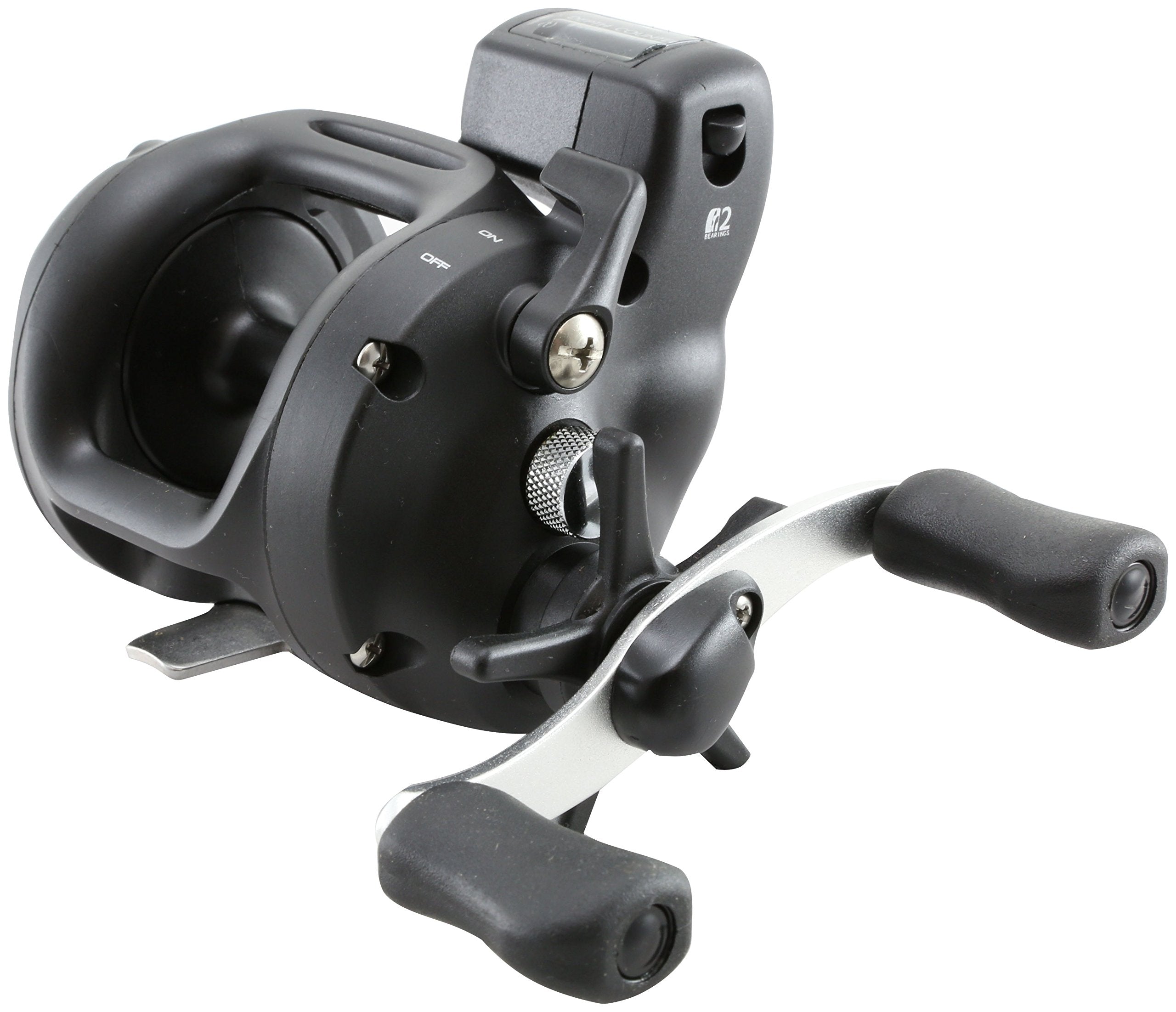 Okuma Magda Star Drag Levelwind Size 15 front view with durable frame