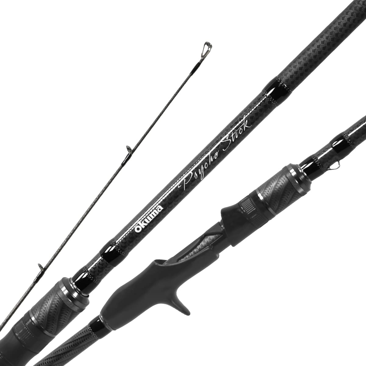 OKUMA PSY-C-721H rod blank pattern highlights sensitivity for bite detection