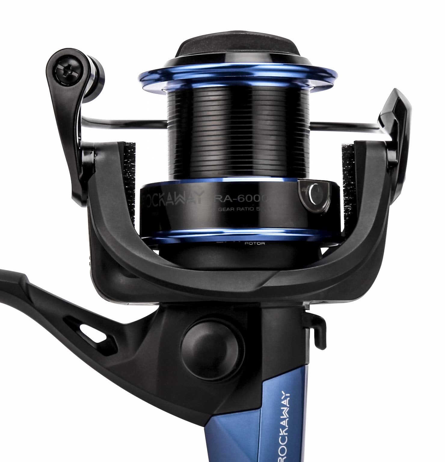 Okuma Rockaway graphite body-spinning reel drag test showcases reliable stopping power