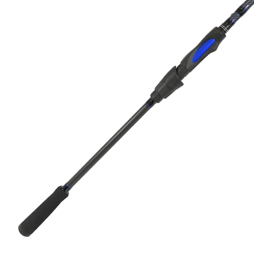 Okuma Rockaway Surf SP SeaGuide XQ guides with Zirconium inserts support braid and mono.