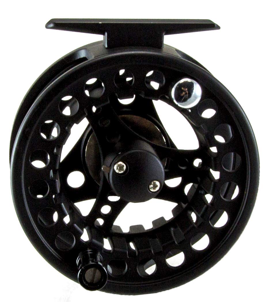 Okuma Sierra fly reel front view with durable alum-lite frame and smooth drag.