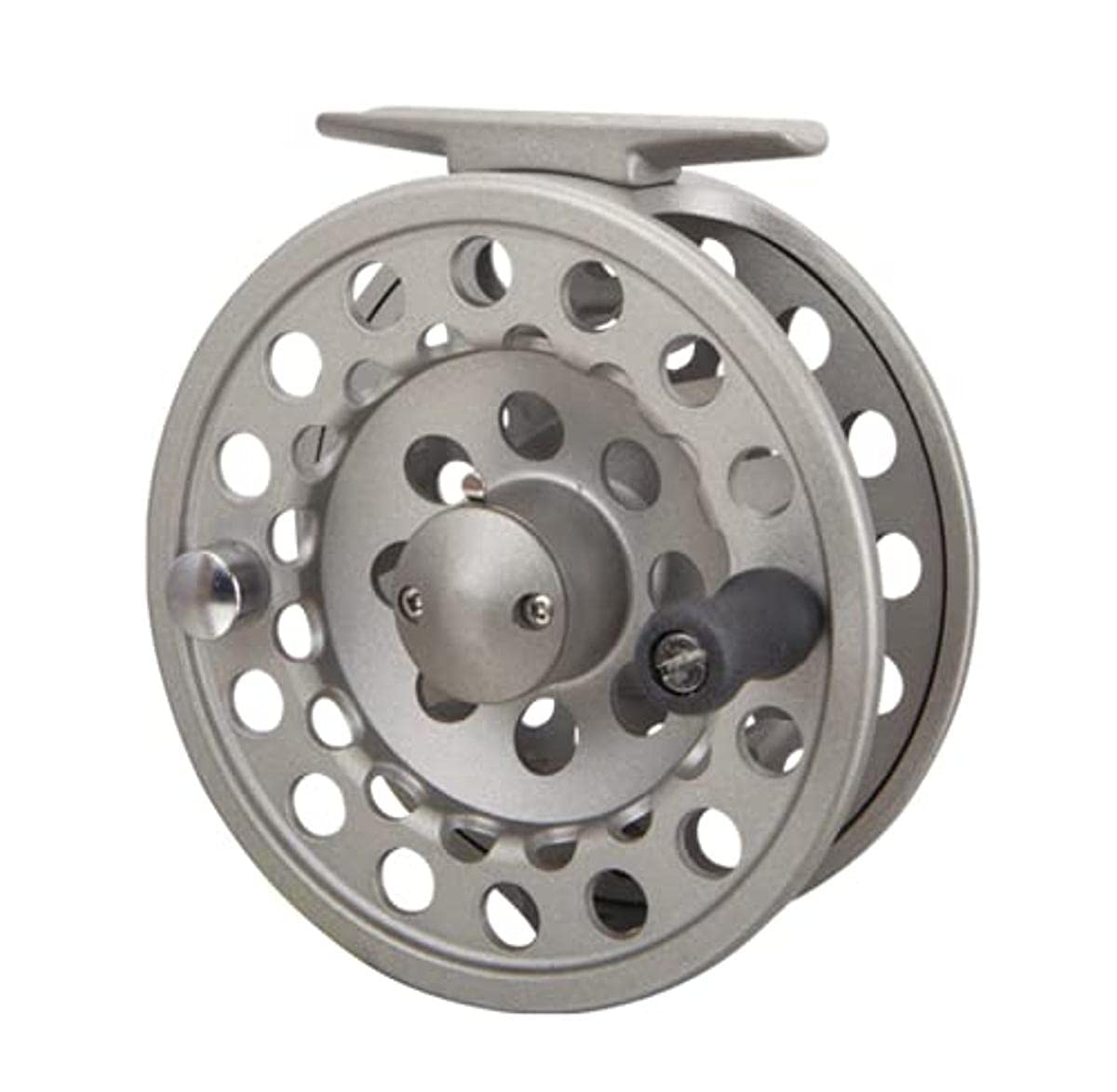 Okuma SLV-45b spool detail highlights fast line retrieval for quick casts.