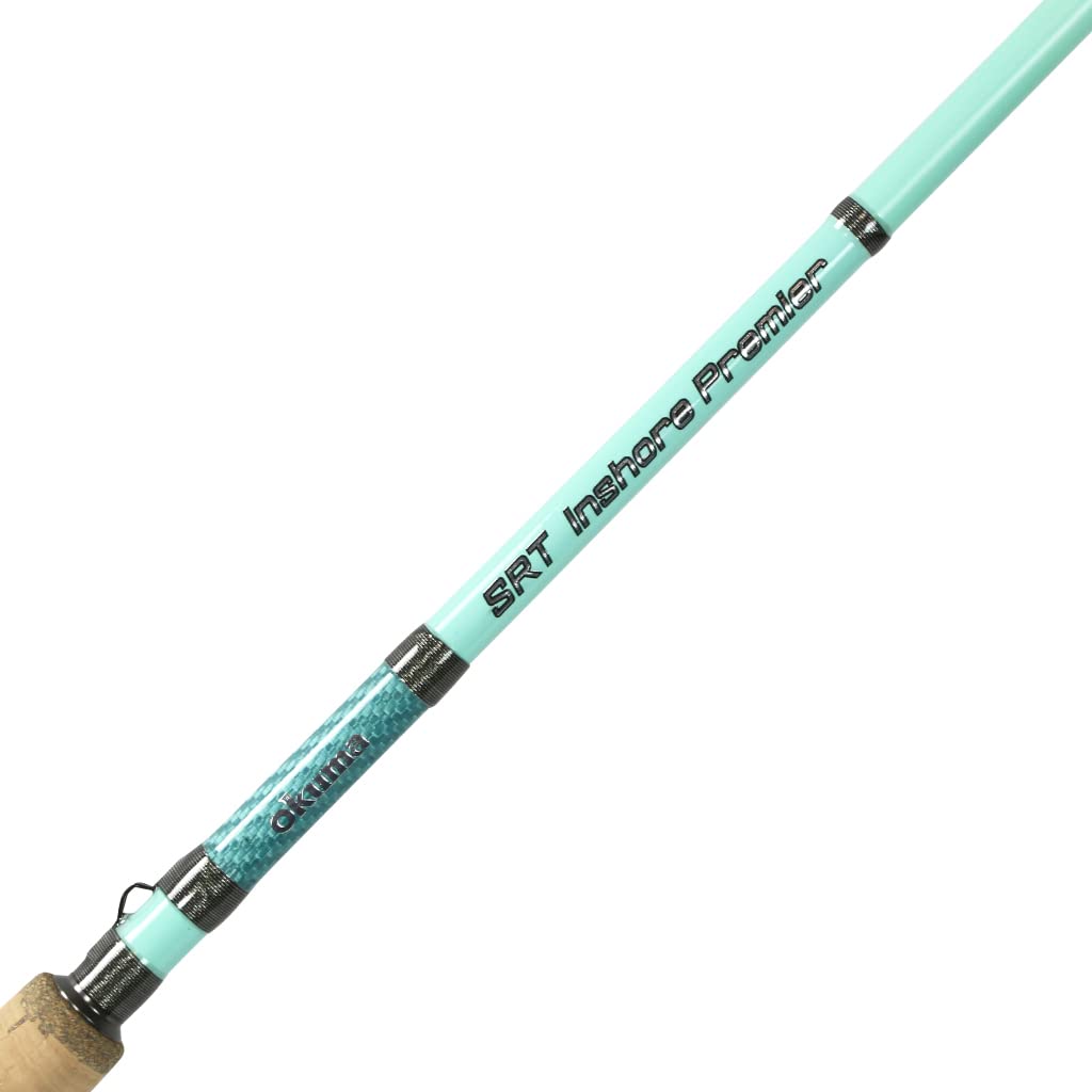 Okuma SRT Inshore Premier Fuji DPS reel seat provides reliable reel stability.