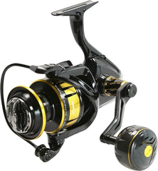 Okuma Tesoro IPX-7 waterproof design shields internals in saltwater.