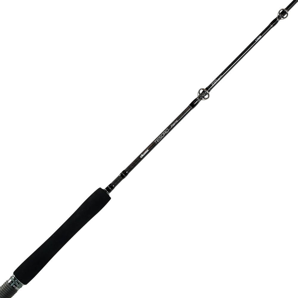 Okuma Tesoro Zirconium inserts support braid and mono with minimal tangles