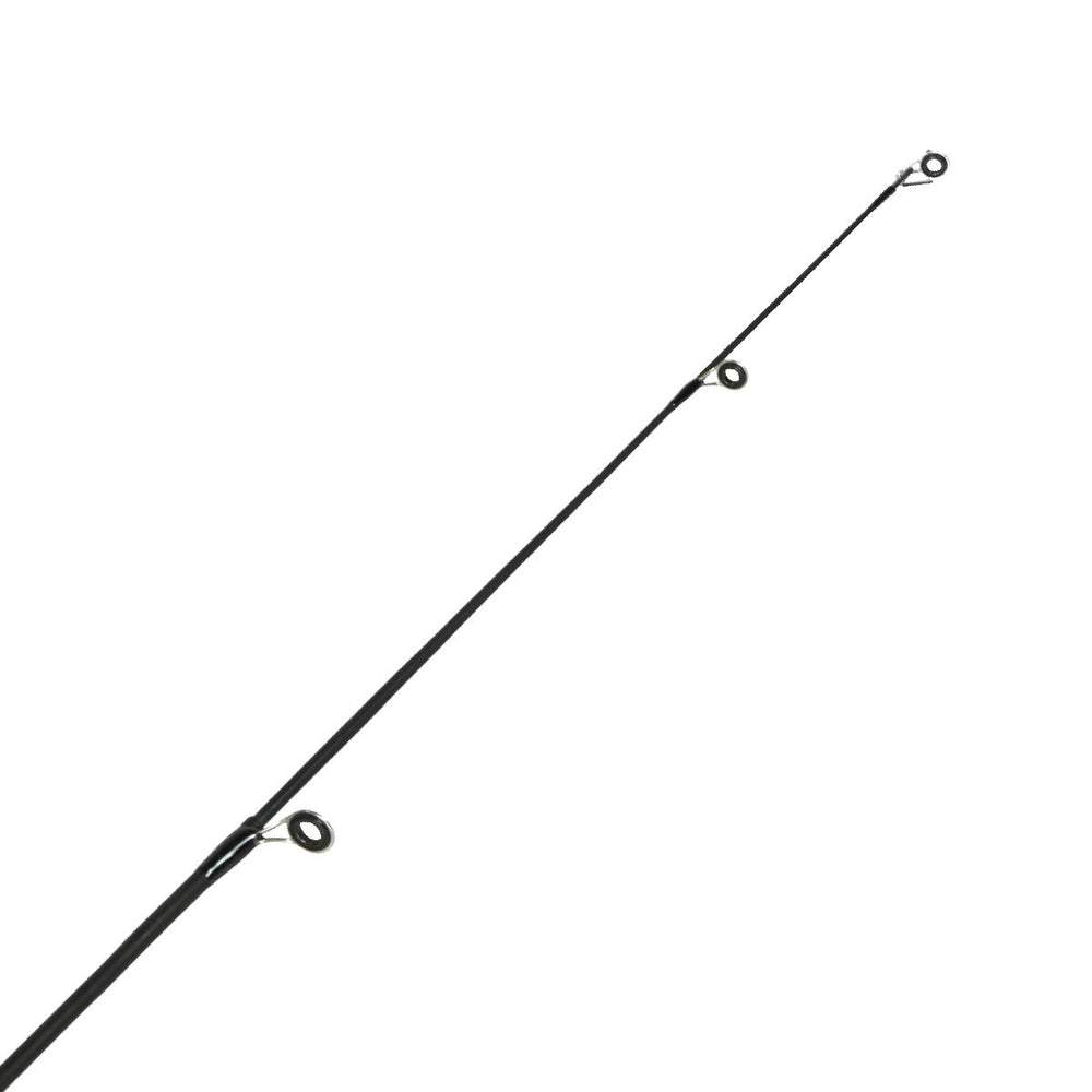 Okuma Voyager ball bearing drive system ensures smooth retrieval.