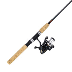 Okuma Voyager stainless steel hooded reel seats secured for travel.