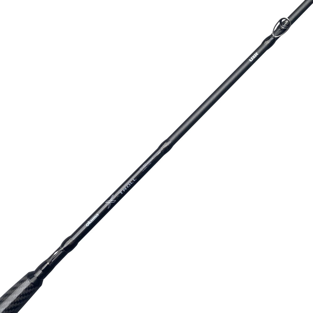Okuma X-Series SeaGuide reel-seat area, secure double locking for steady control.