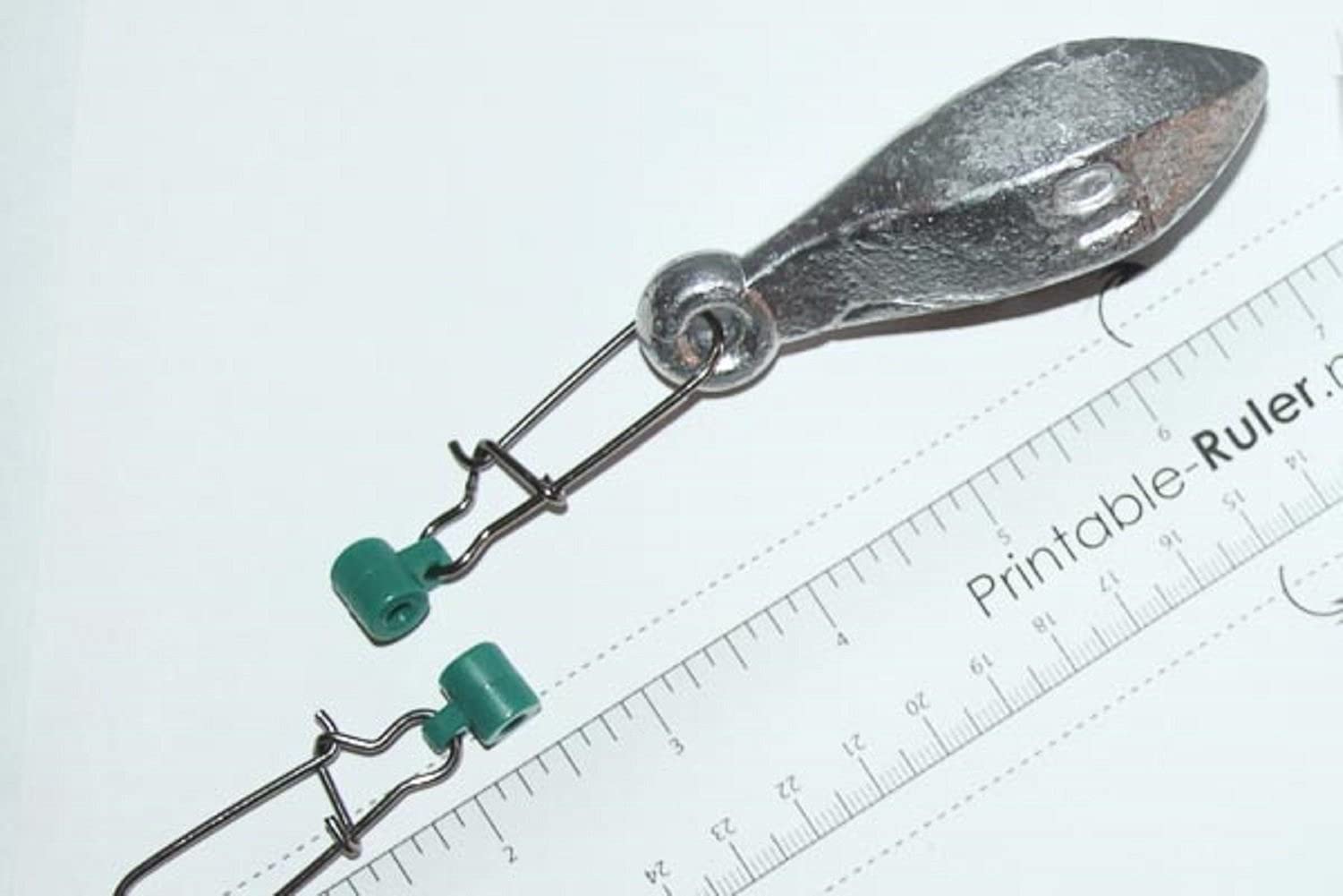 OKVYN 8# 2.28 inch sinker slides – side view