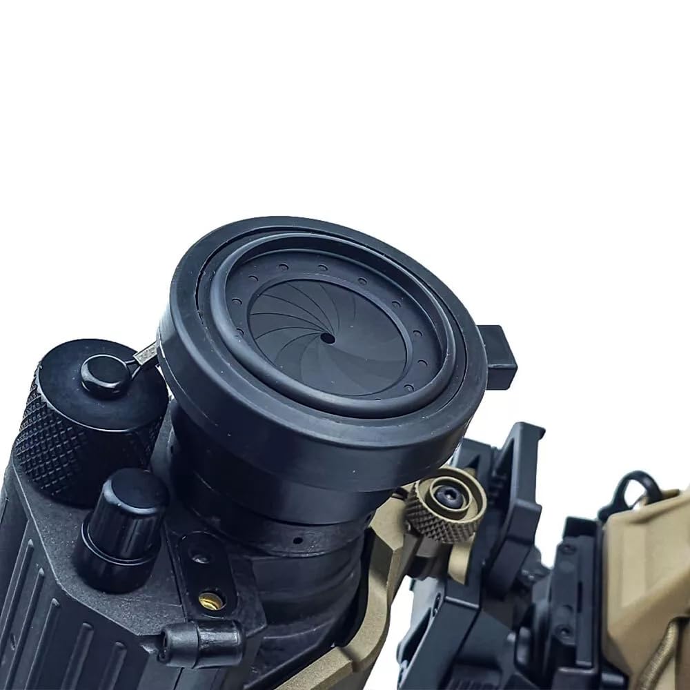 okyass easy secure attachment to the NVG end for quick deployment in the field.