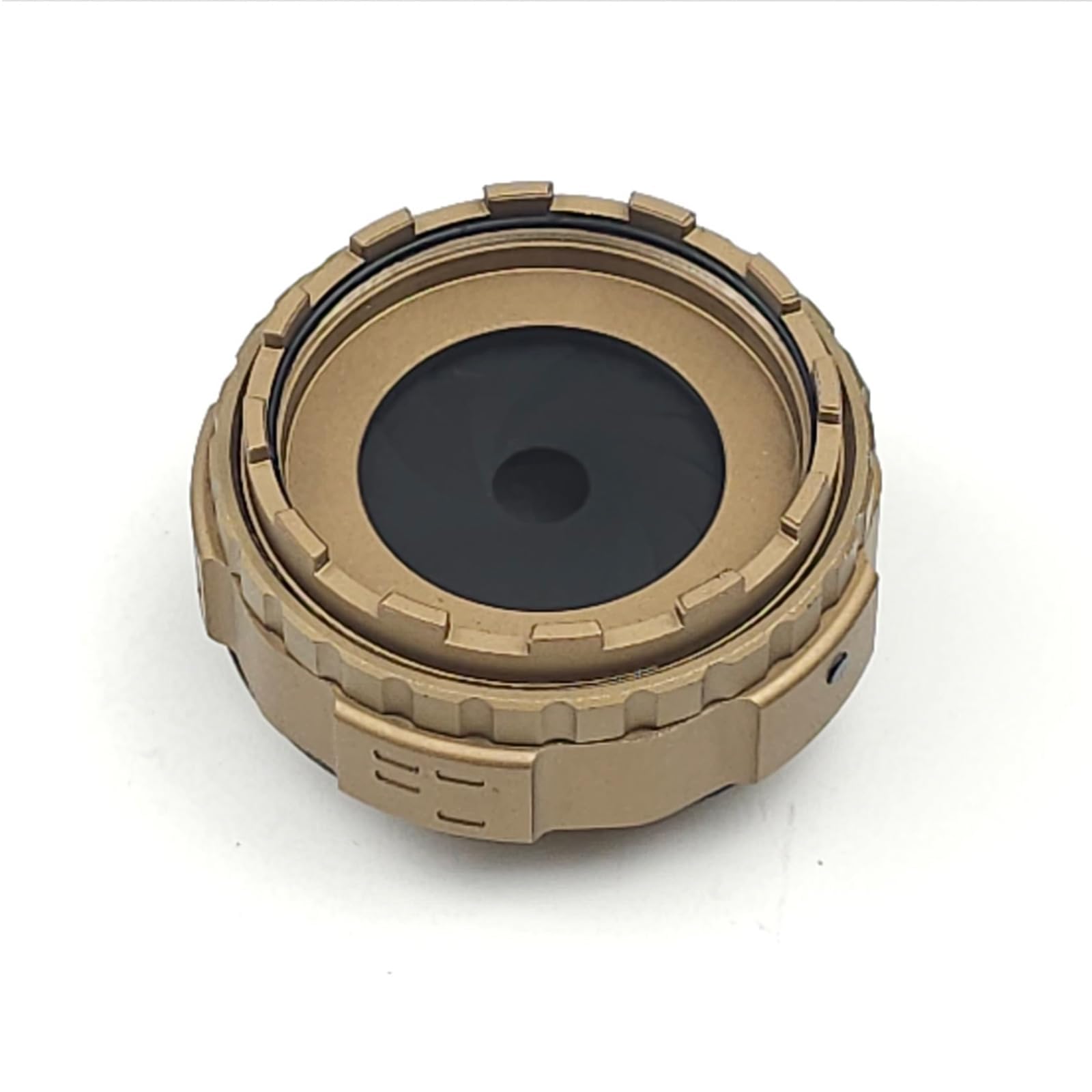 OkYass PVS-14 adjustable iris cap enables precise light control for nighttime viewing.