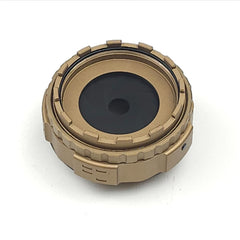 OkYass PVS-14 adjustable iris cap enables precise light control for nighttime viewing.