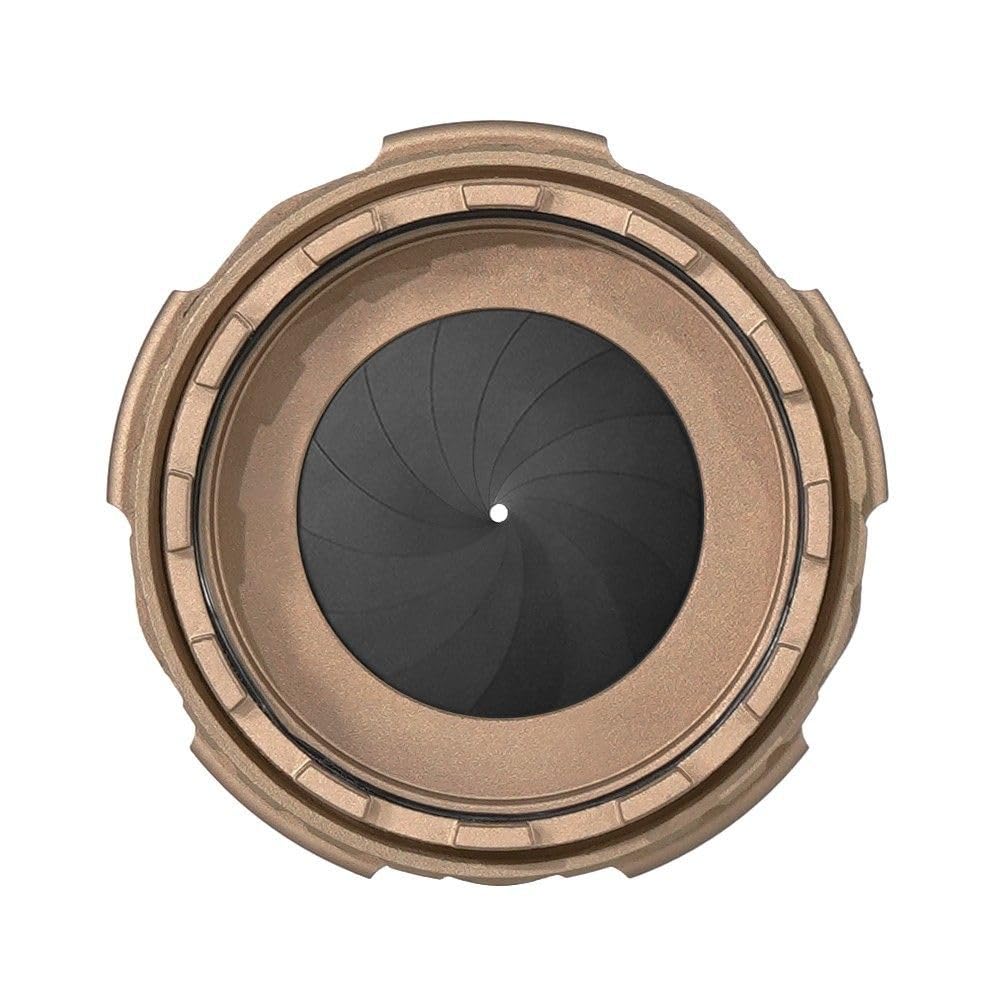 OkYass PVS-14 lens protector shields optics while preserving light transmission for clear images.