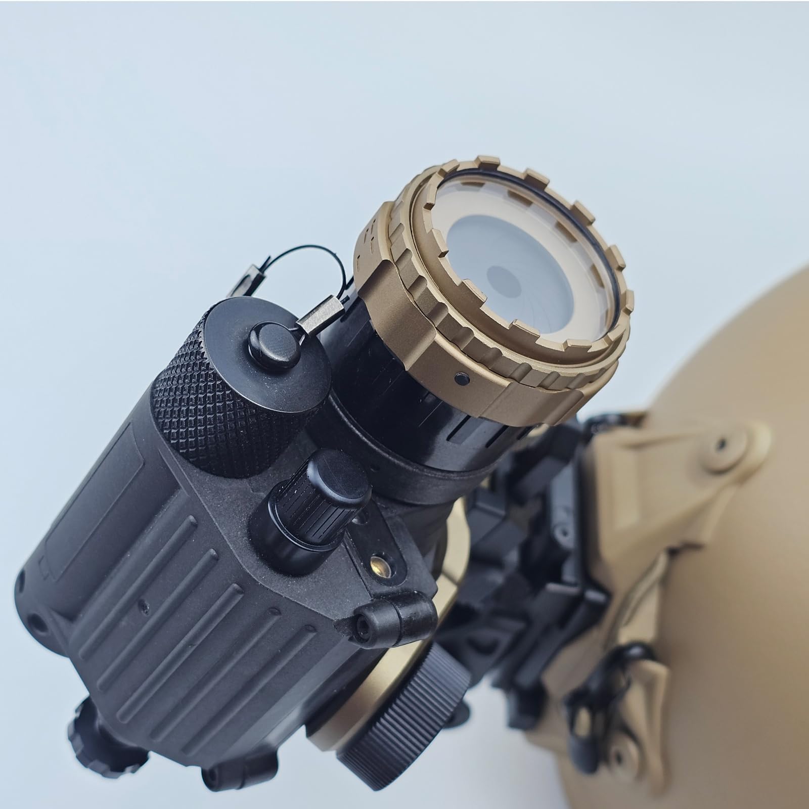 OkYass PVS-14 sacrificial polycarbonate lens preserves main optics while maintaining high transmission.