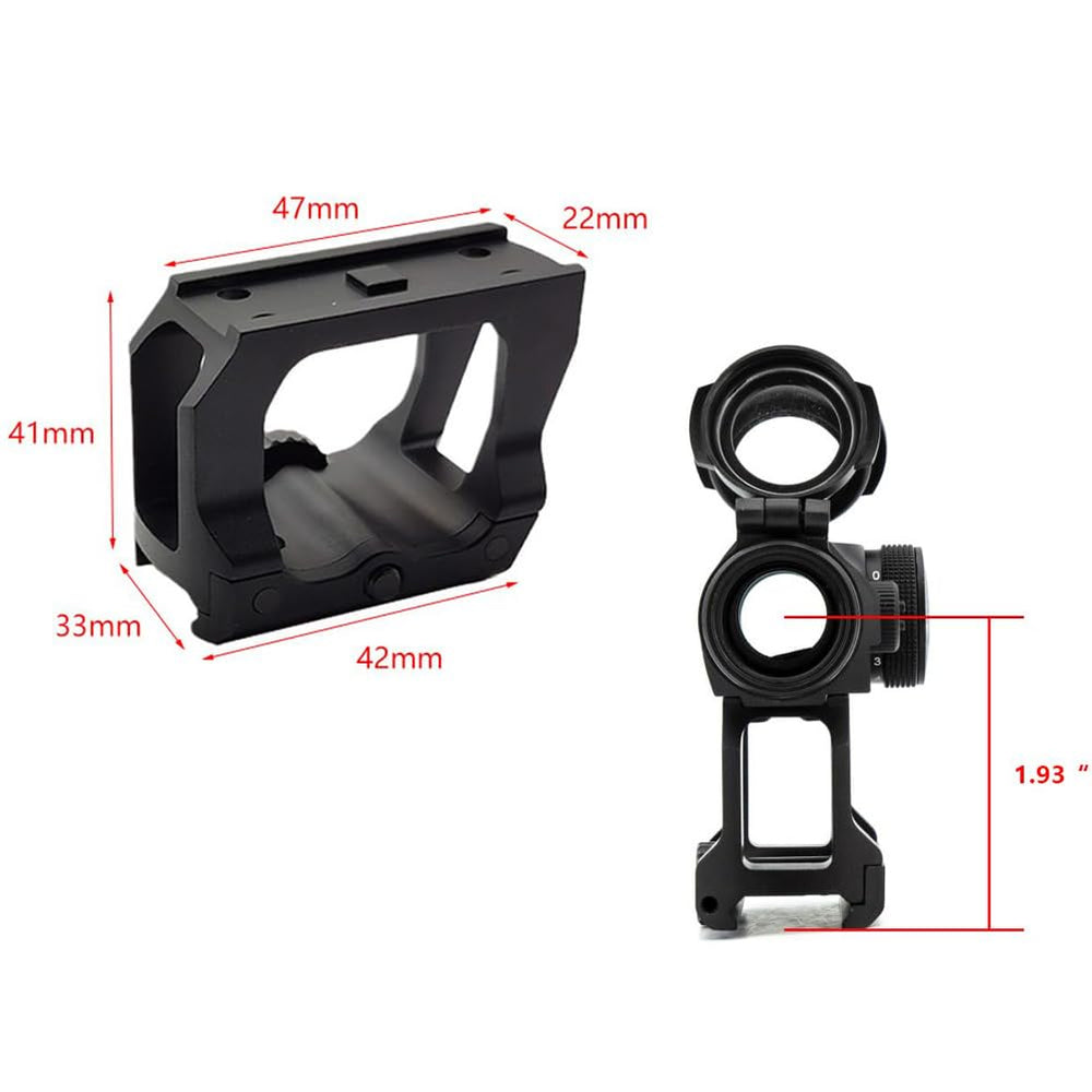 okyass QD scope riser T2 mount installation demo