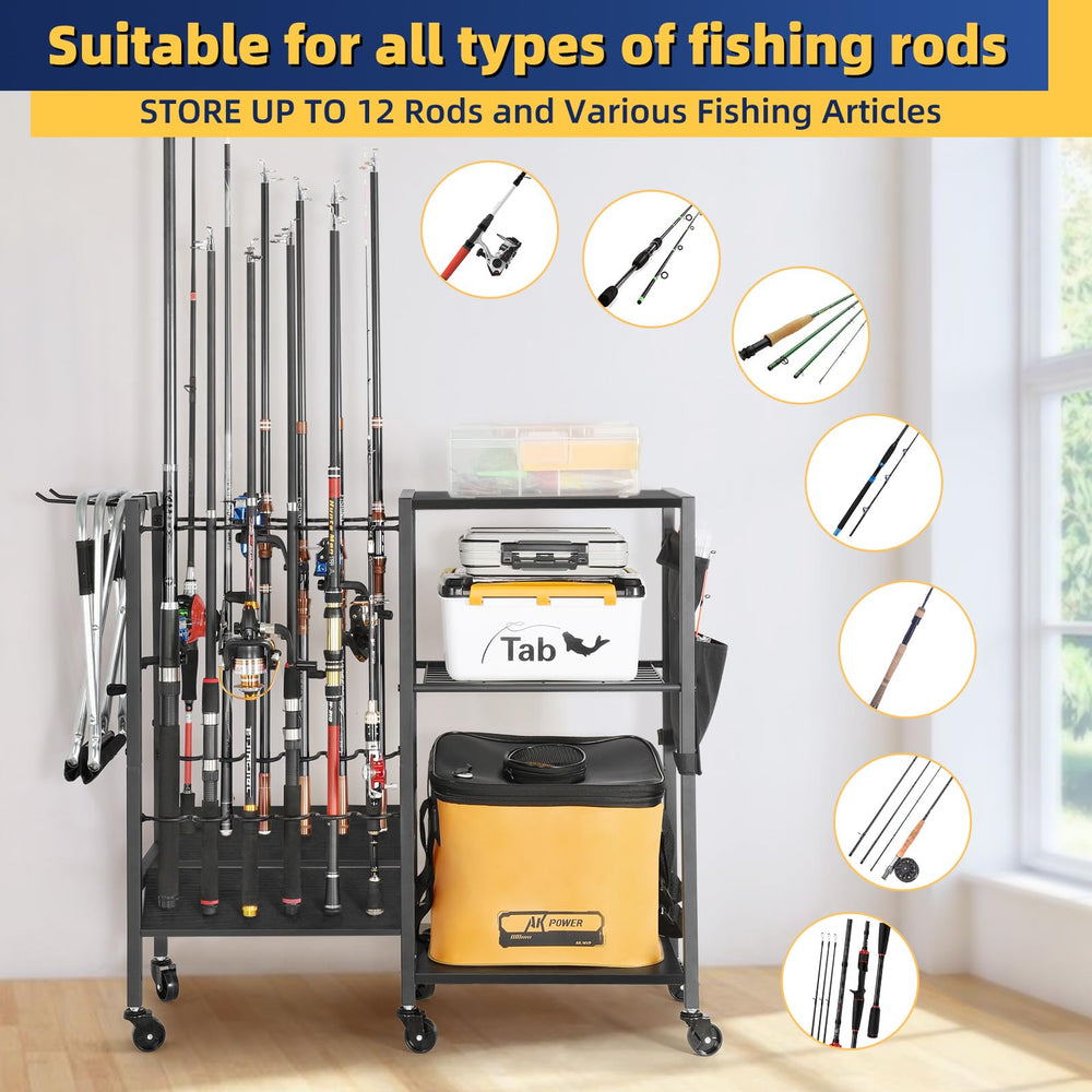 Heavy duty steel frame with black finish for durability