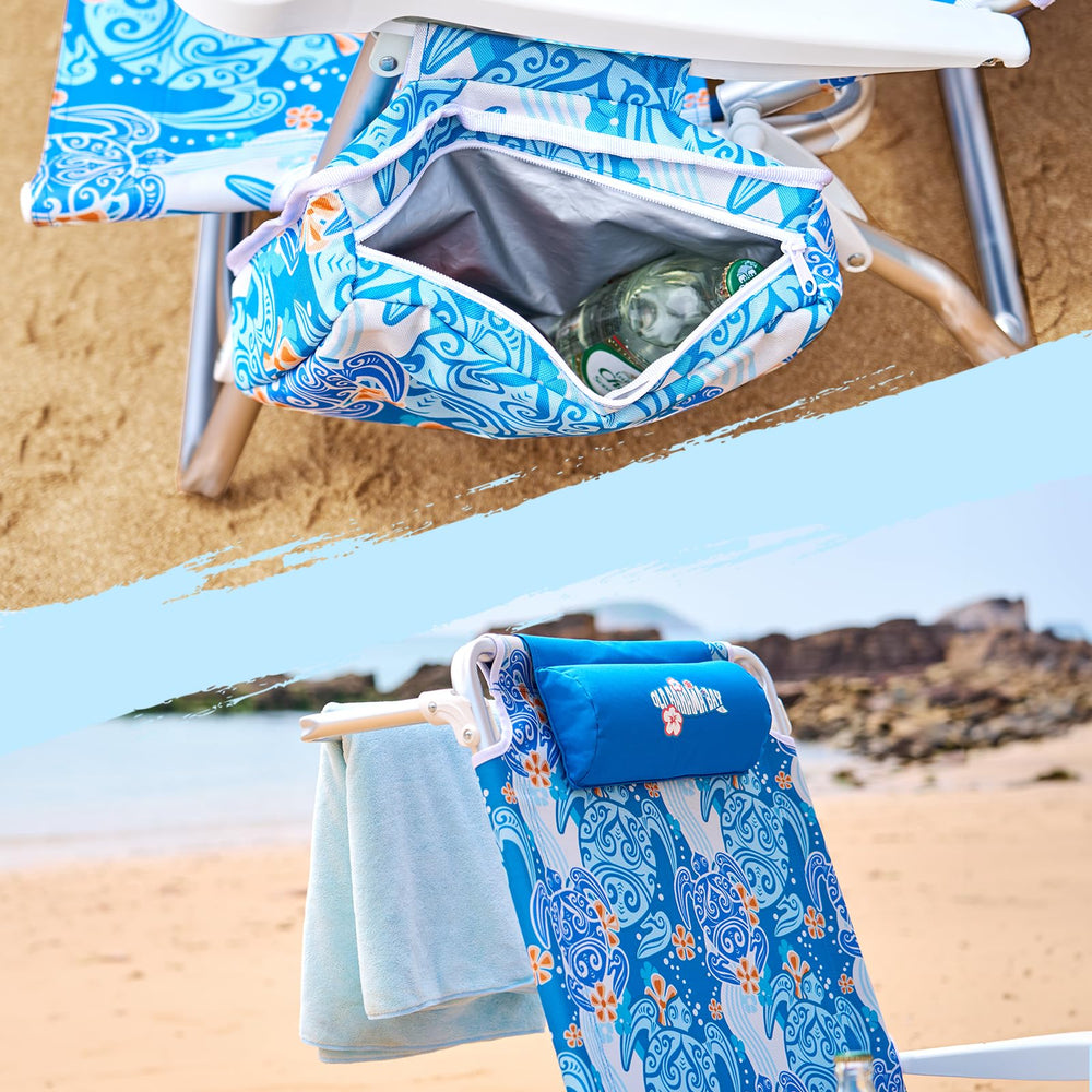 Old Bahama Bay chair back pocket storage keeps essentials handy.