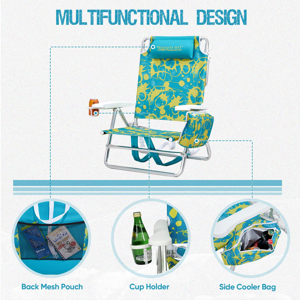 Old Bahama Bay chair is lightweight yet roomy for easy outdoor lounging