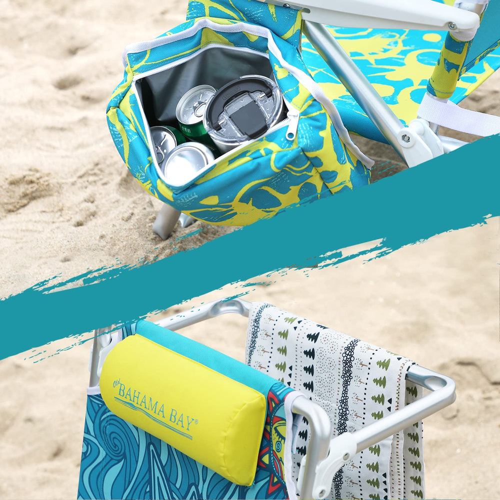 Old Bahama Bay chair roomy seat provides comfortable space for adults.