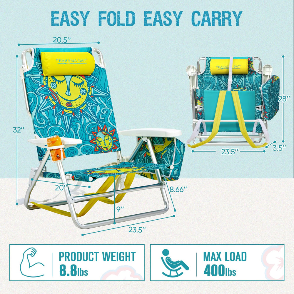 Old Bahama Bay chair towel bar for quick drying and organized beach days.