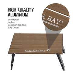 Old Bahama Bay ultralight mini table supports 66 pounds outdoors