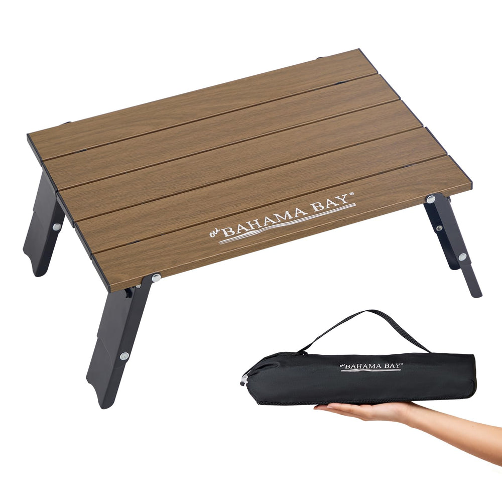 Old Bahama Bay ultralight mini table flat surface for snacks and gear on the go