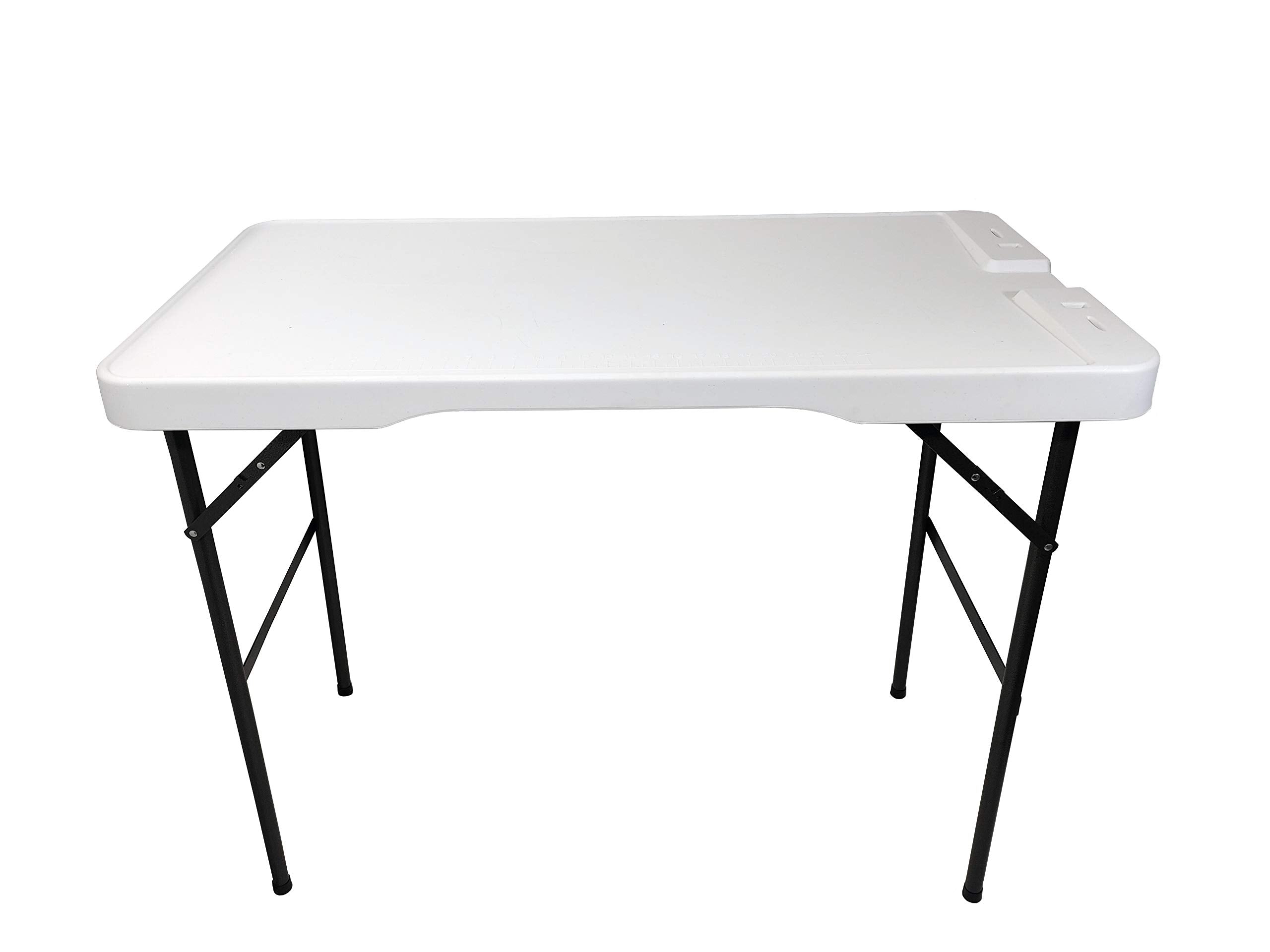Old Cedar Outfitters cleaning table with drain for fast, mess-free cleanup after projects