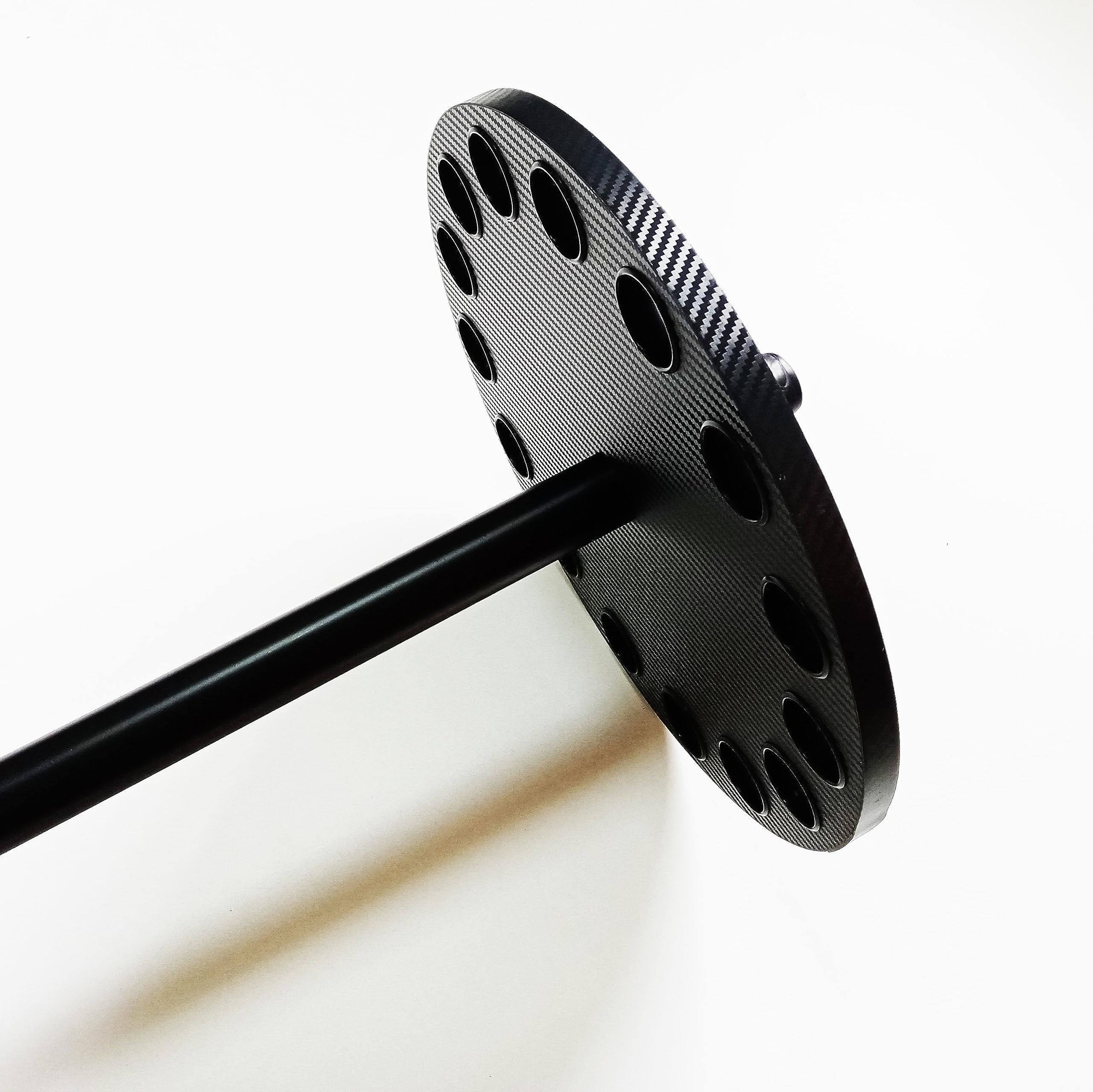 Inside view displaying organized rod and reel storage