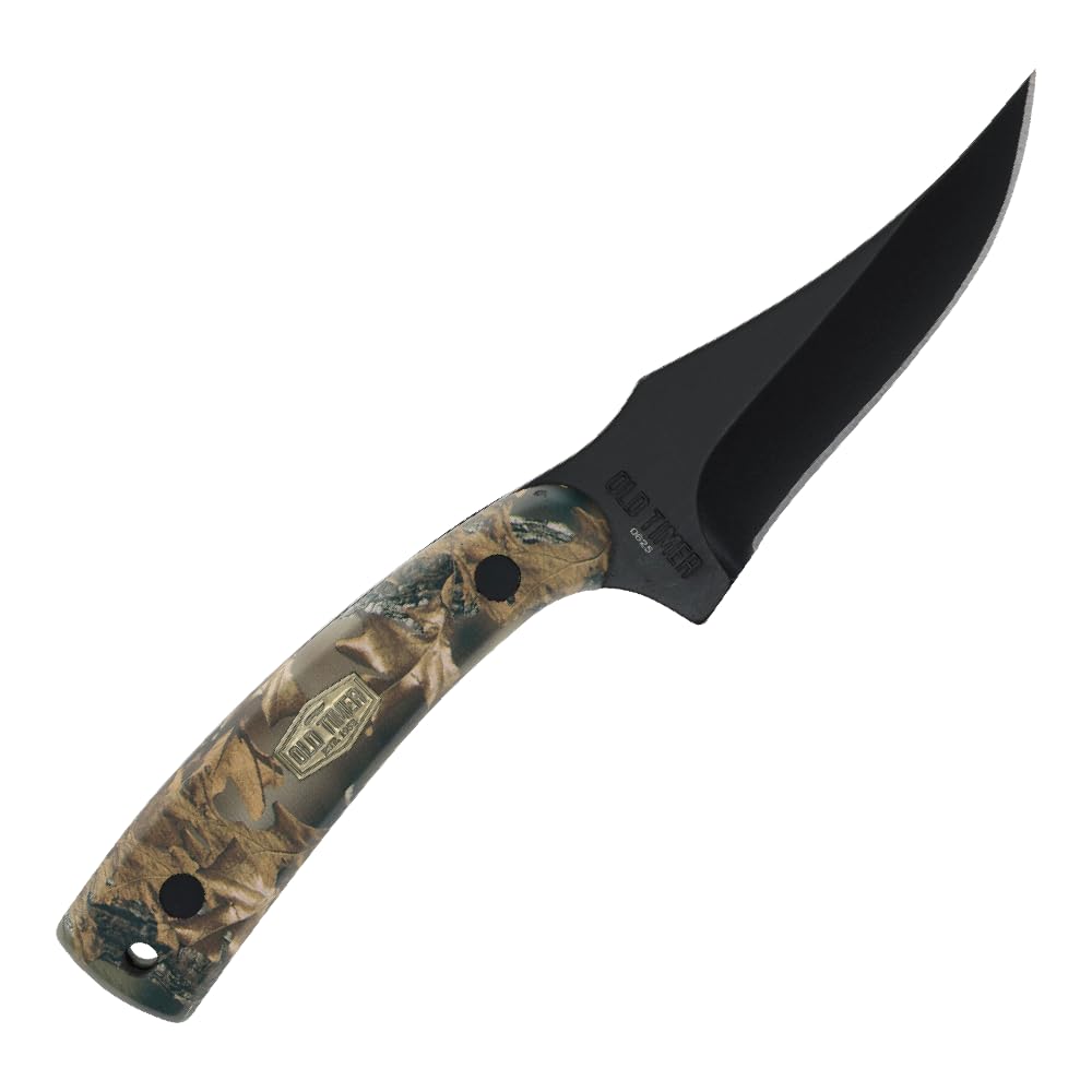 Old Timer 152OTBC Pro Hunter Sharpfinger camo fixed blade knife image