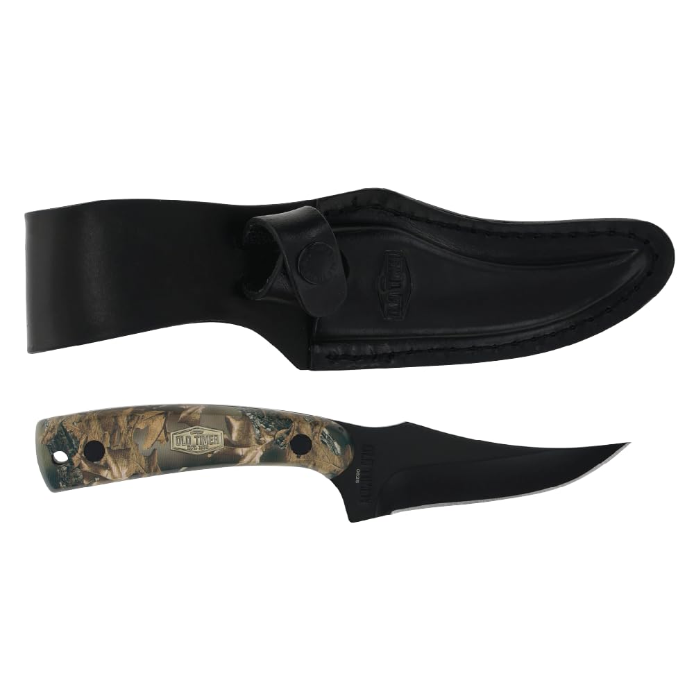 High carbon stainless steel blade close-up