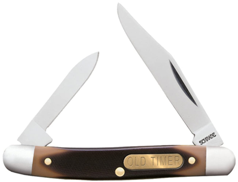 Image of Old Timer Schrade Fixed Blade Hunting Knife for outdoor use