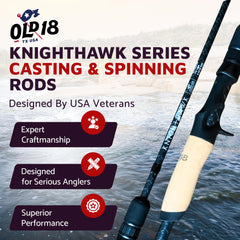 OLD18 Knighthawk X-Wrap pattern highlights durability and responsive action.