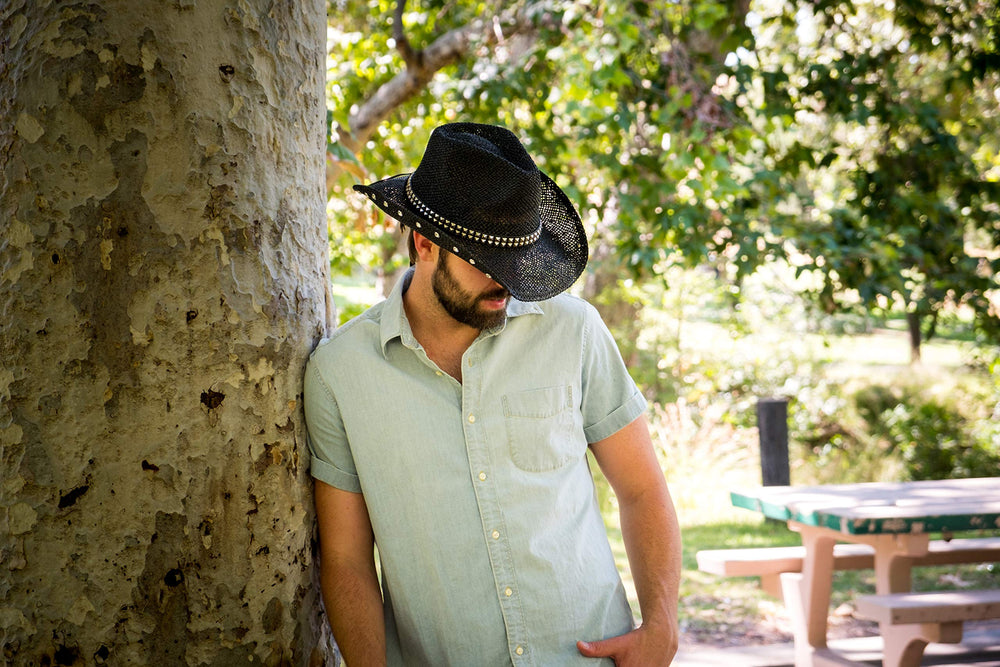 Old Stone Quality breathable paper-straw hat with ventilation for all-day wear.
