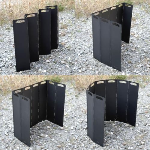 OLG Camp Stove Windscreen pack-flat design ready for next outdoor adventure.