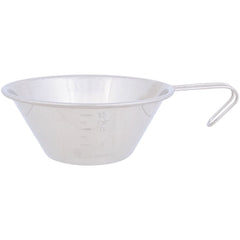 Olicamp Sierra Cup 10 oz black front view, durable 18/8 stainless steel for outdoor use