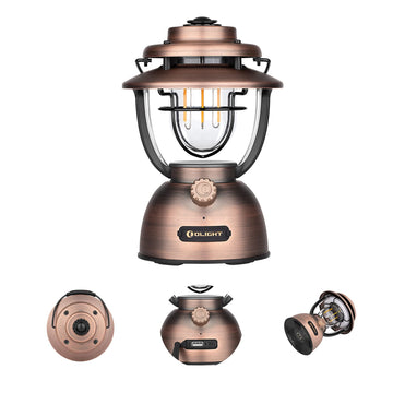 OLIGHT Olantern Classic 2 Pro front view highlights dual light sources for camping