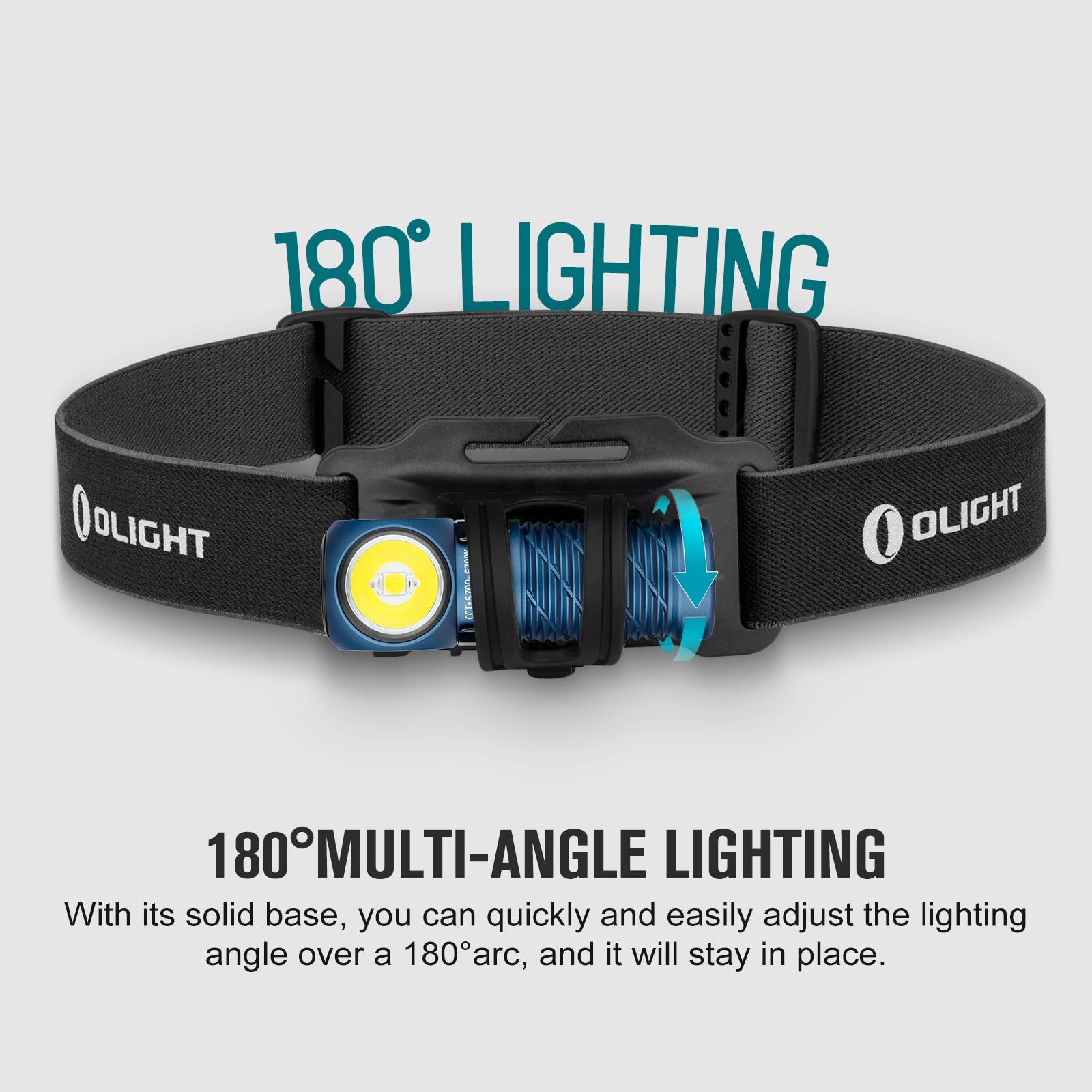 OLIGHT Perun 2 Mini in camping or workshop scene.