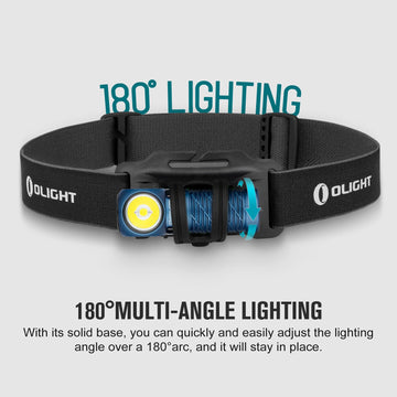 OLIGHT Perun 2 Mini in camping or workshop scene.