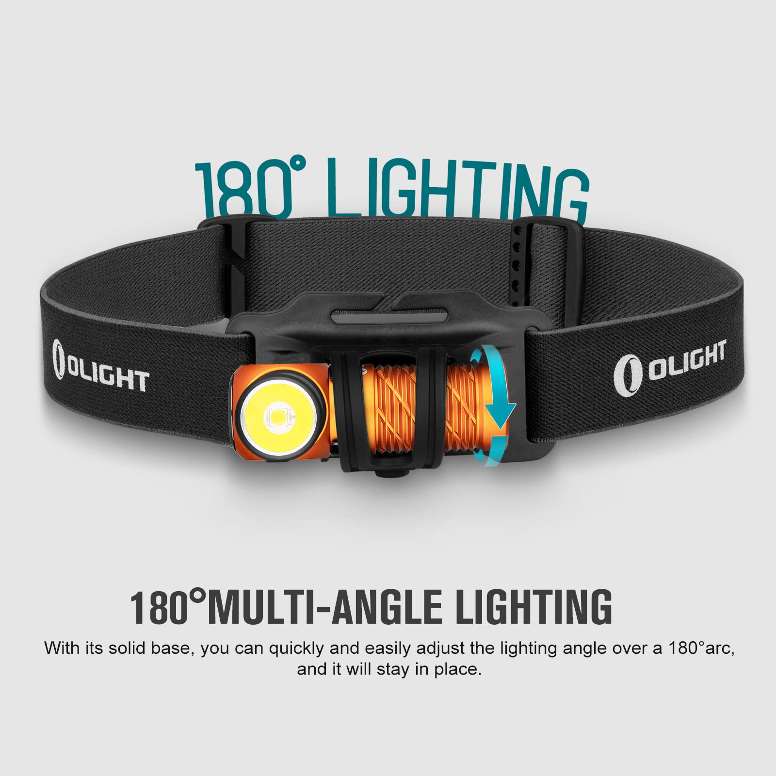 OLIGHT Perun 2 Mini USB-C charging port for easy top-ups