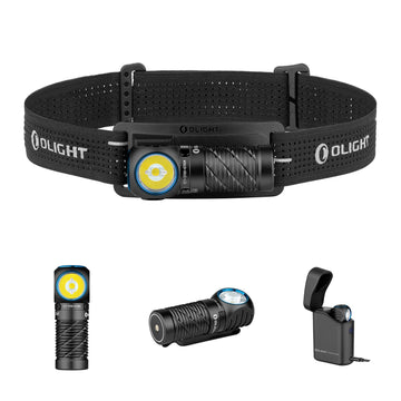 OLIGHT Perun 3 Mini beam distance 155m for outdoor visibility on hikes.