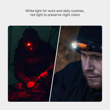 OLIGHT Perun 3 Mini charging-case-closed-orange conveys portable power ready for trips