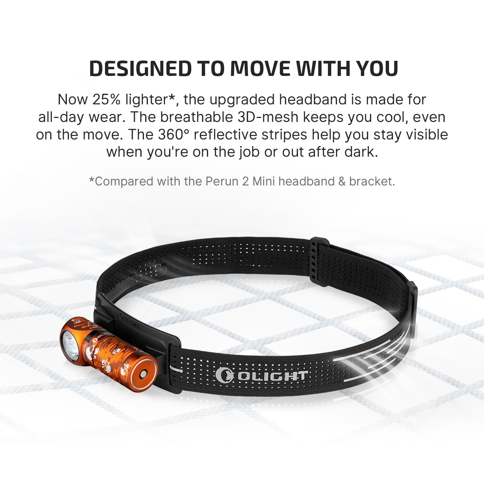 OLIGHT Perun 3 Mini quick-detach bracket enables seamless transitions