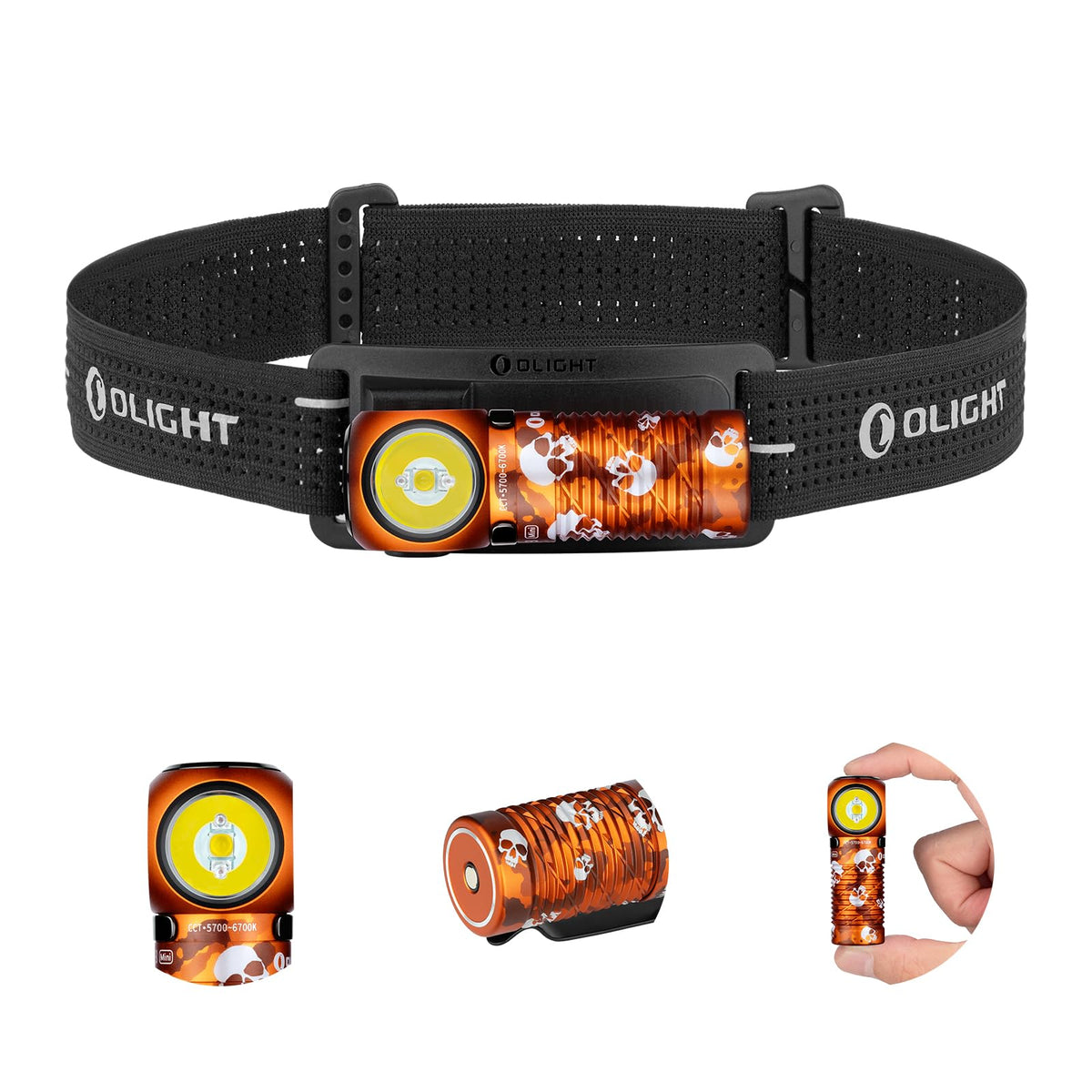OLIGHT Perun 3 Mini headlamp delivers 1250 lumens for hands-free brightness