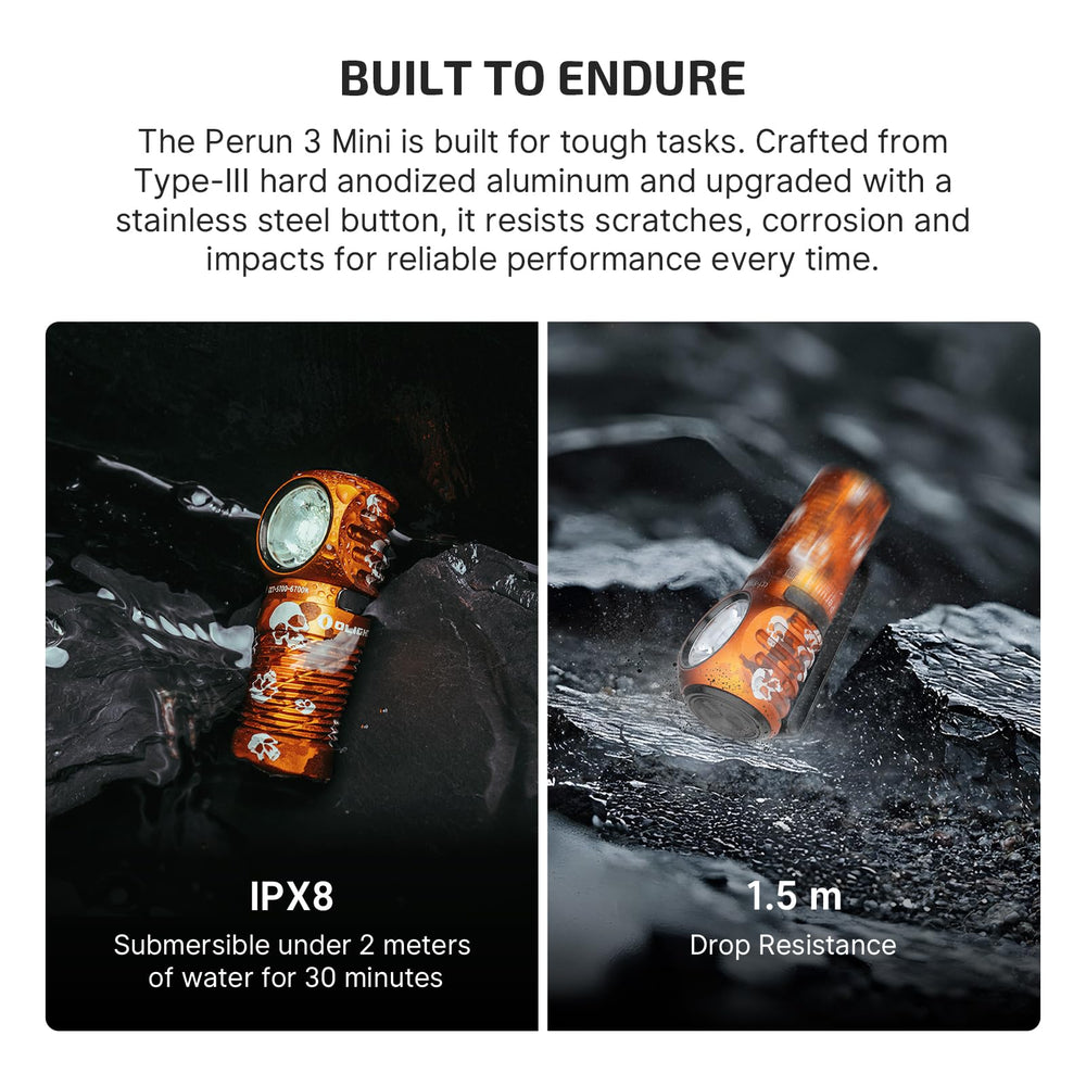 OLIGHT Perun 3 Mini use-cases: camping and work-friendly lighting
