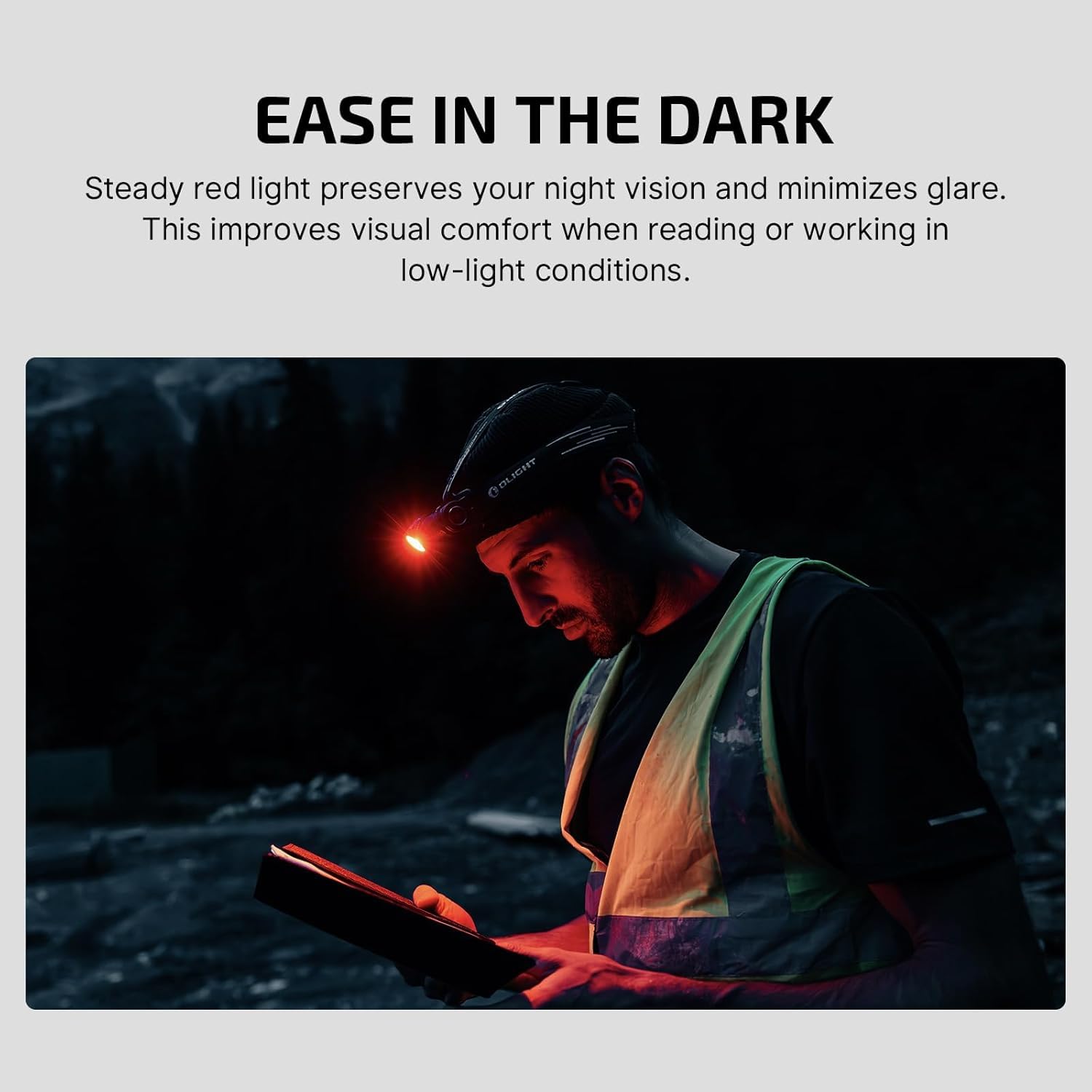 OLIGHT Perun 3 proximity sensor enabling automatic brightness adjustment